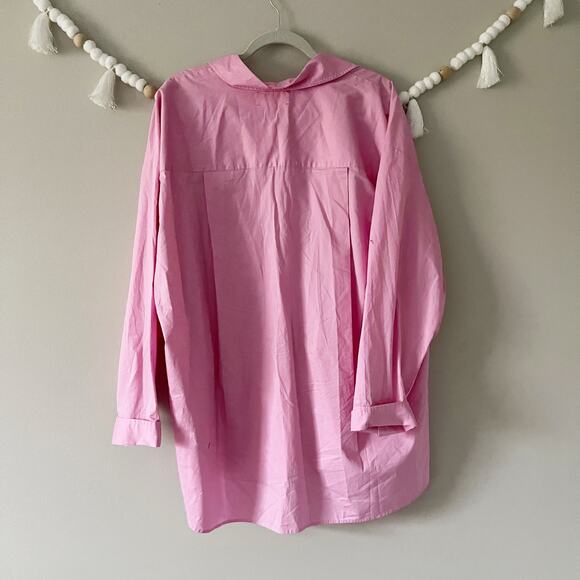 NEW Xirena Sydney Button-Down Shirt Oversized Size Large - Picture 8 of 8